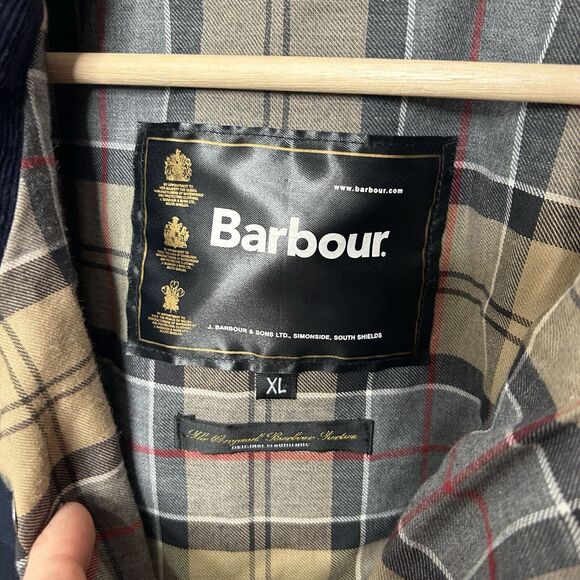 Barbour Beaulieu A891 Light Weight Jacket “Dark Navy” - Picture 6 of 9